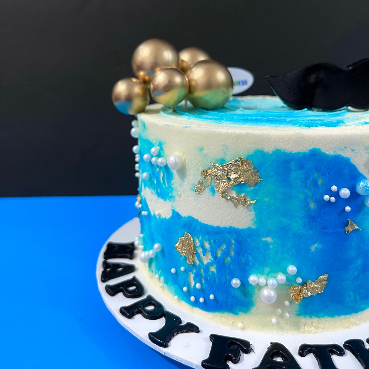 Elegant Father’s Day Cake